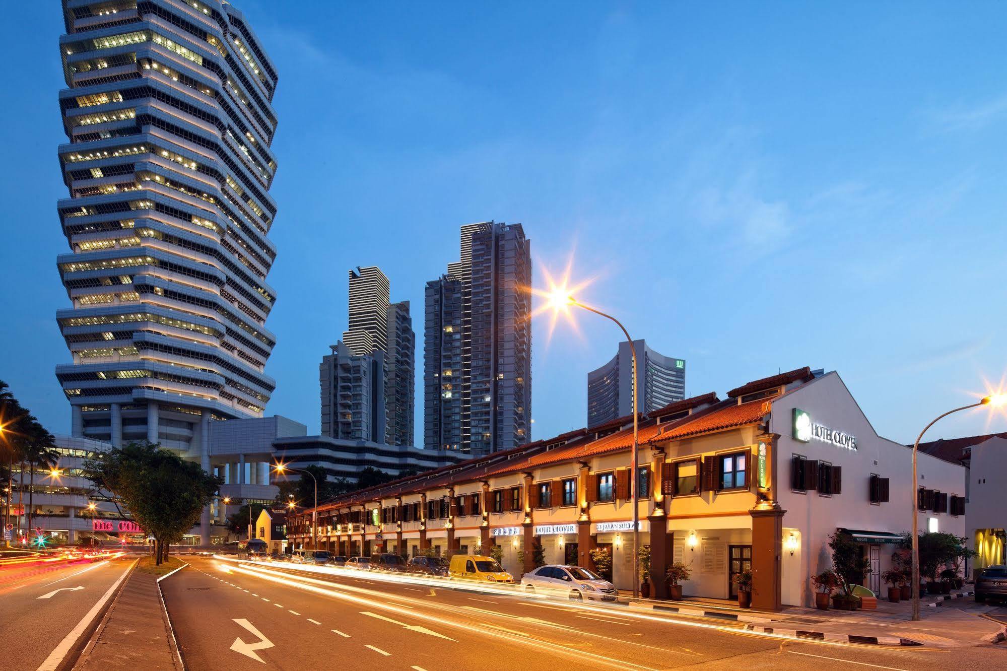 Hotel Clover 33 Jalan Sultan Szingapúr Kültér fotó